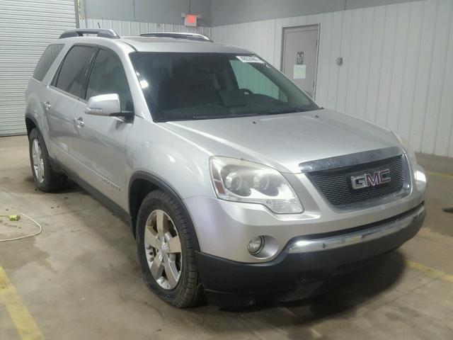 1GKEV33718J227662 - 2008 GMC ACADIA SLT SILVER photo 1