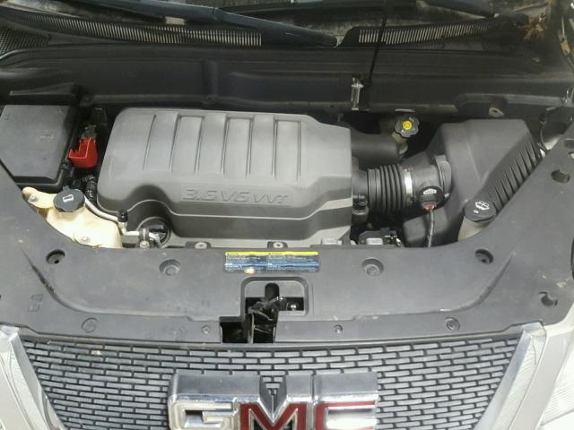 1GKEV33718J227662 - 2008 GMC ACADIA SLT ვერცხლისფერი ფოტო 7