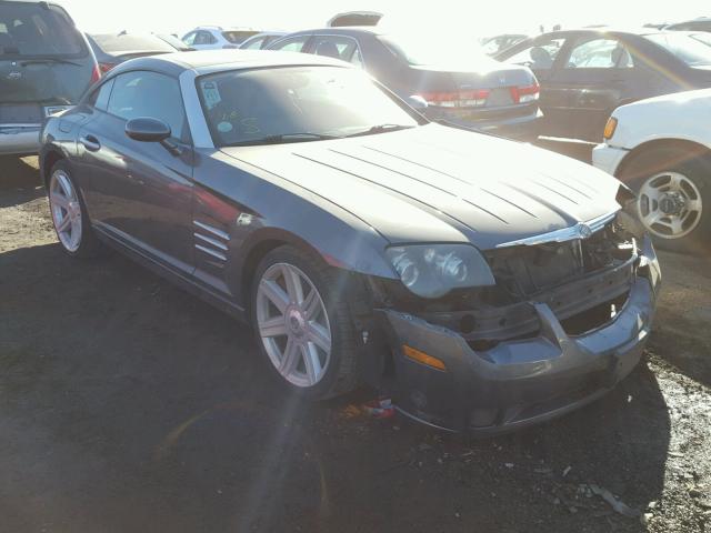 1C3AN69L04X019915 - 2004 CHRYSLER CROSSFIRE GRAY photo 1