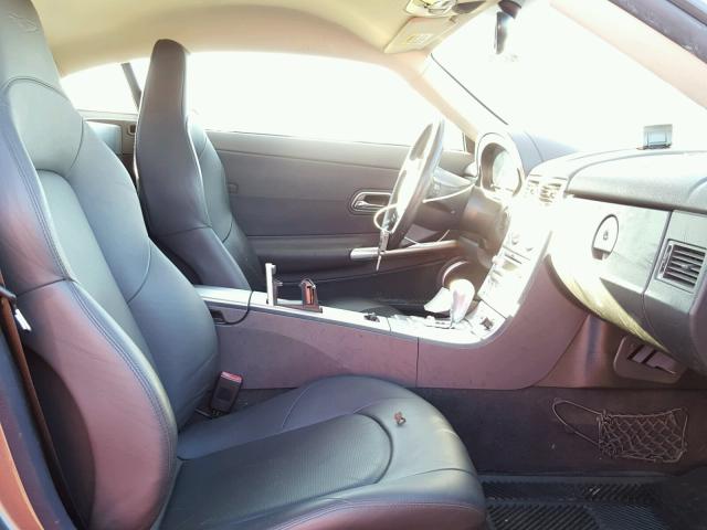 1C3AN69L04X019915 - 2004 CHRYSLER CROSSFIRE GRAY photo 5