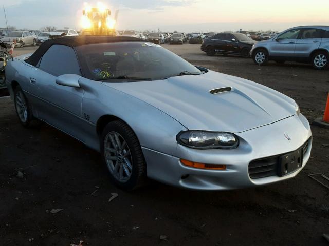 2G1FP32G3Y2170714 - 2000 CHEVROLET CAMARO Z28 SILVER photo 1