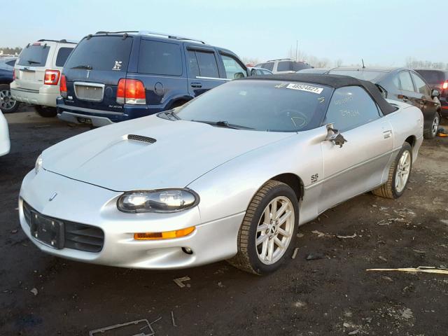 2G1FP32G3Y2170714 - 2000 CHEVROLET CAMARO Z28 SILVER photo 2