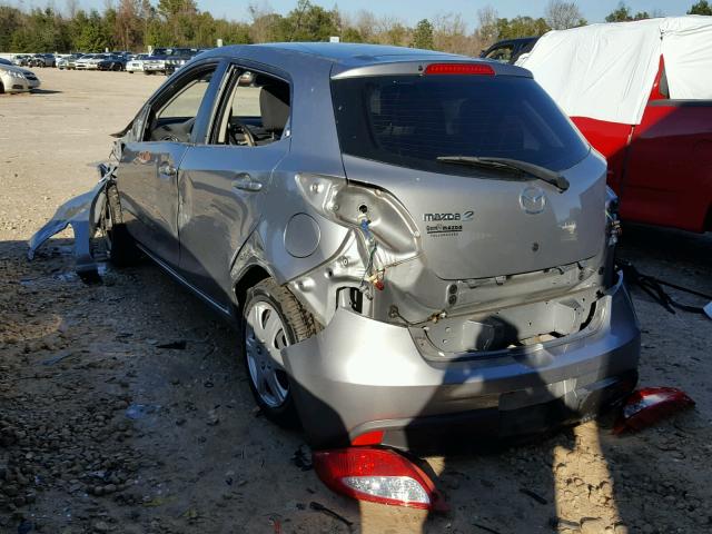 JM1DE1KY7E0179611 - 2014 MAZDA MAZDA2 SPO GRAY photo 3