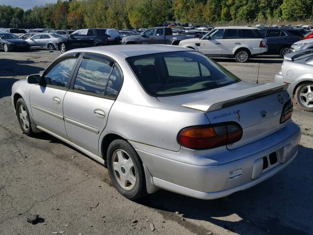 1G1NE52J516167536 - 2001 CHEVROLET MALIBU LS 银色 照片 3