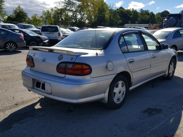 1G1NE52J516167536 - 2001 CHEVROLET MALIBU LS 银色 照片 4
