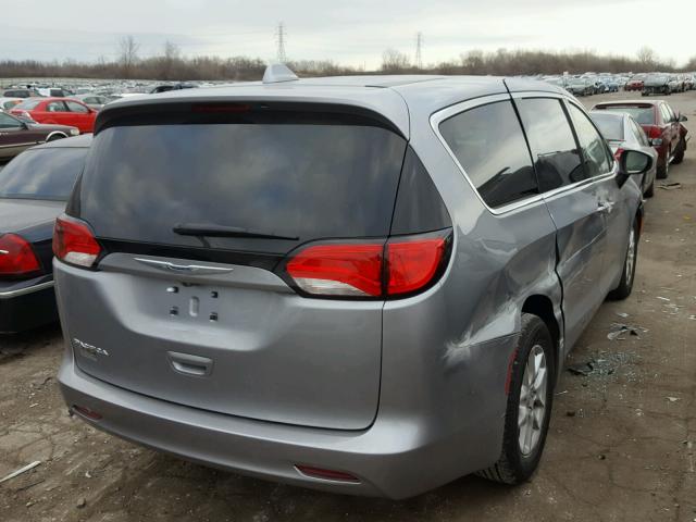 2C4RC1DGXHR517772 - 2017 CHRYSLER PACIFICA T GRAY photo 4