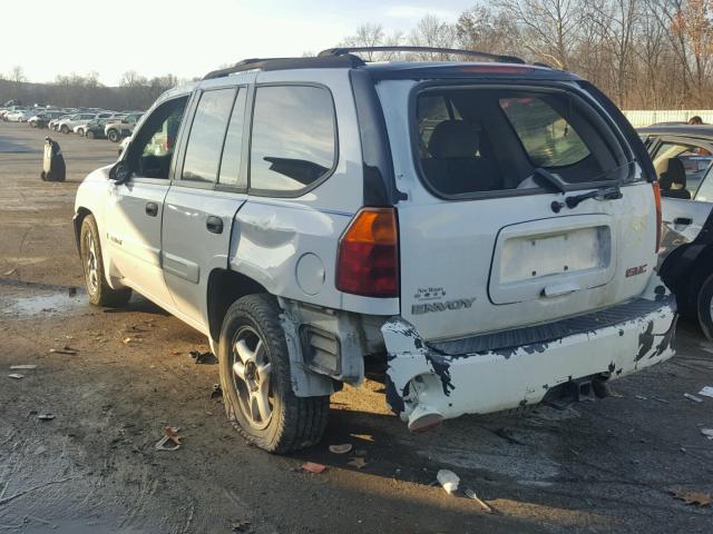 1GKDT13SX52365491 - 2005 GMC ENVOY WHITE photo 3