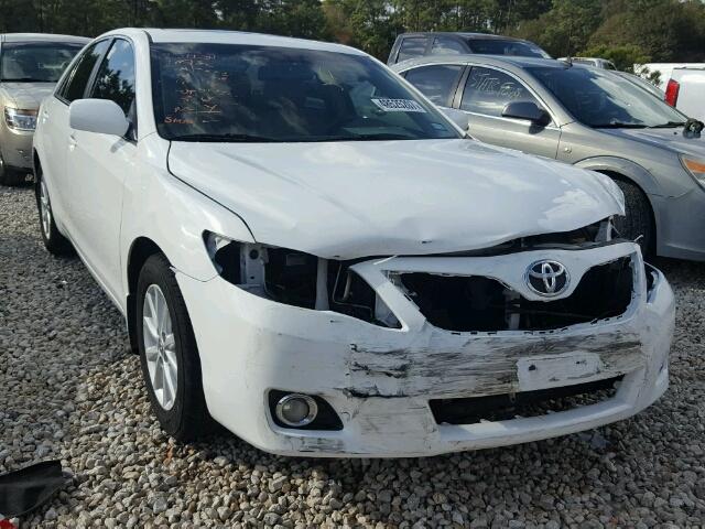 4T1BF3EK9AU533246 - 2010 TOYOTA CAMRY BASE WHITE photo 1