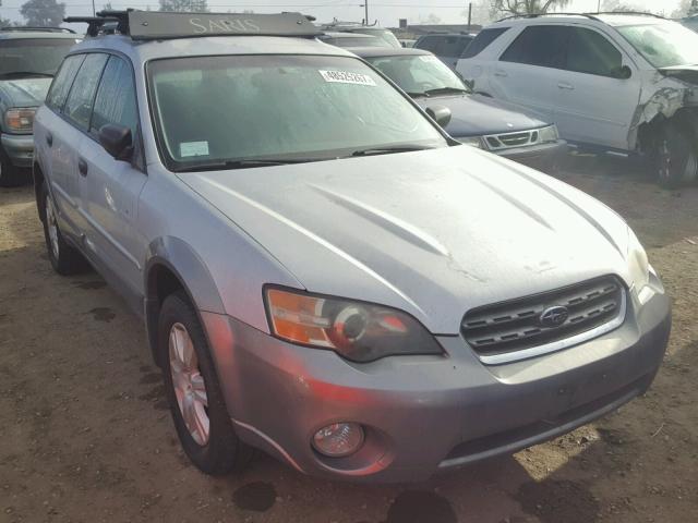 4S4BP61C557342263 - 2005 SUBARU LEGACY OUT SILVER photo 1