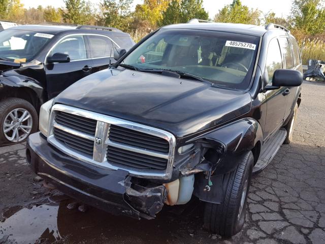 1D8HB58D35F586619 - 2005 DODGE DURANGO LI BLACK photo 2