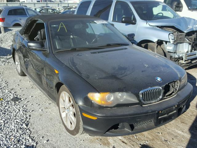 WBABW33404PL27466 - 2004 BMW 325 CI BLACK photo 1