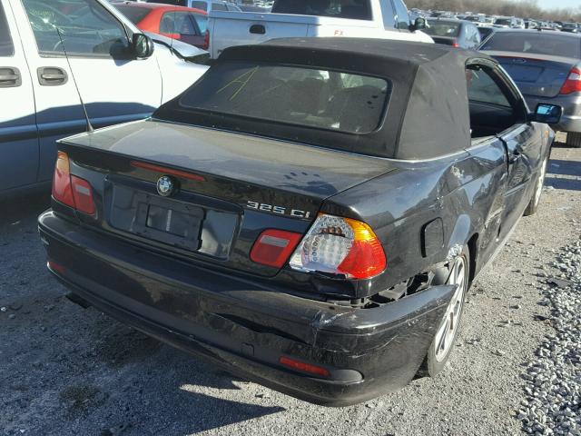 WBABW33404PL27466 - 2004 BMW 325 CI BLACK photo 4