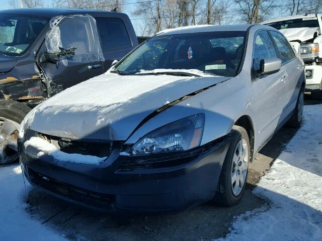 1HGCM56383A000067 - 2003 HONDA ACCORD LX GRAY photo 2