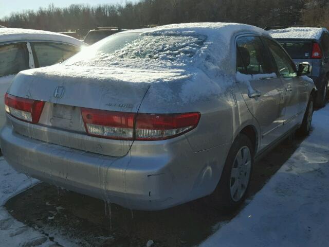 1HGCM56383A000067 - 2003 HONDA ACCORD LX GRAY photo 4