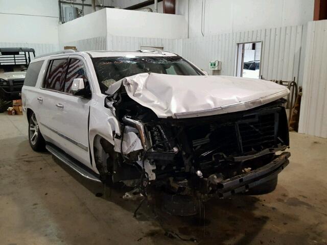 1GYS3HKJ3GR146283 - 2016 CADILLAC ESCALADE E WHITE photo 1