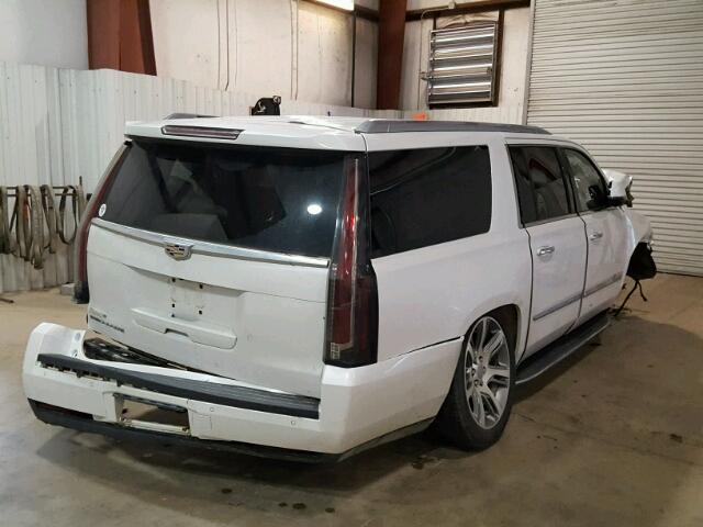 1GYS3HKJ3GR146283 - 2016 CADILLAC ESCALADE E WHITE photo 4