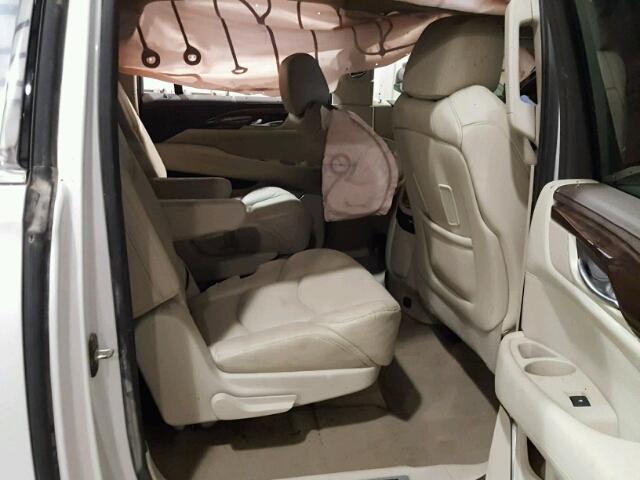 1GYS3HKJ3GR146283 - 2016 CADILLAC ESCALADE E WHITE photo 6