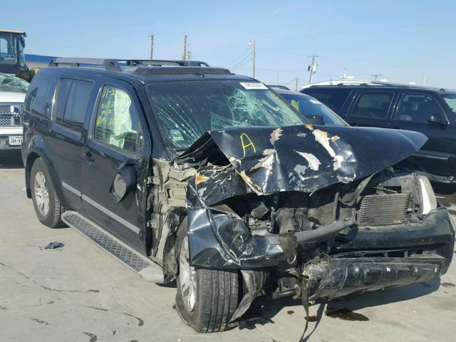 5N1AR18UX8C647986 - 2008 NISSAN PATHFINDER BLACK photo 1