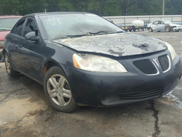 1G2ZF58BX74168325 - 2007 PONTIAC G6 VALUE L BLACK photo 1