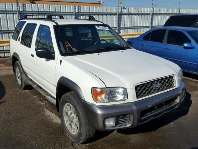 JN8DR09YX1W578626 - 2001 NISSAN PATHFINDER WHITE photo 1