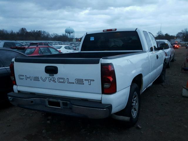 1GCEC19Z15Z219248 - 2005 CHEVROLET SILVERADO WHITE photo 4