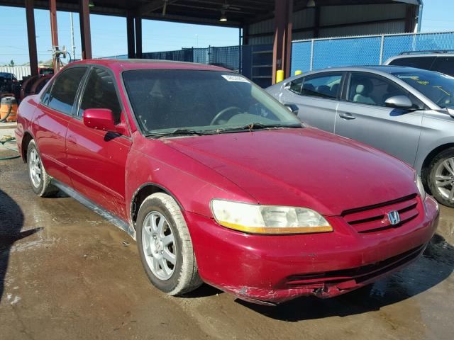 JHMCG56712C031171 - 2002 HONDA ACCORD SE BURGUNDY photo 1