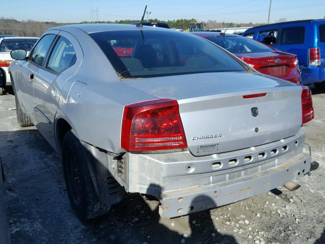 2B3KA43G08H325035 - 2008 DODGE CHARGER SILVER photo 3