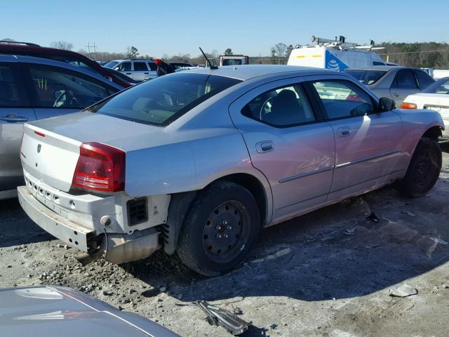 2B3KA43G08H325035 - 2008 DODGE CHARGER SILVER photo 4