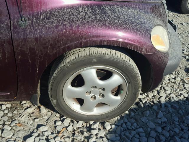 3C4FY58B42T273485 - 2002 CHRYSLER PT CRUISER PURPLE photo 9