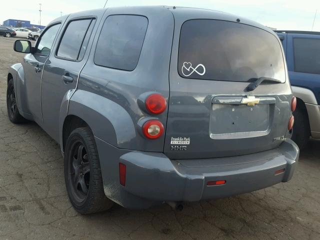 3GNCA13B59S618604 - 2009 CHEVROLET HHR LS Gris foto 3