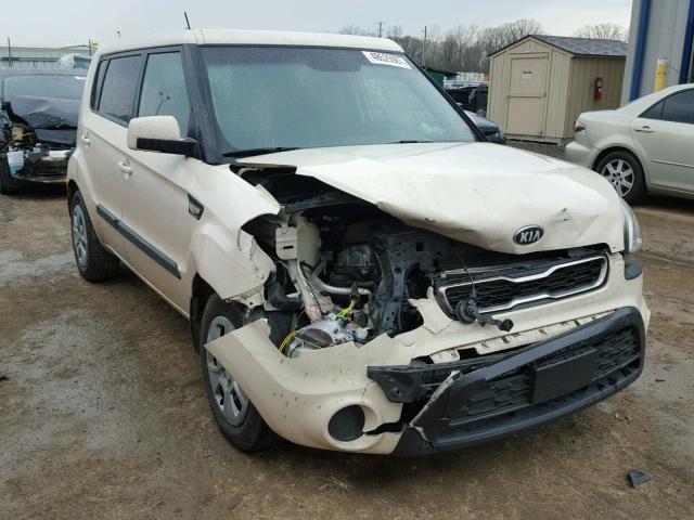 KNDJT2A51D7764485 - 2013 KIA SOUL CREAM photo 1