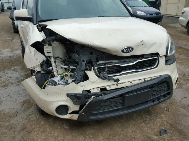 KNDJT2A51D7764485 - 2013 KIA SOUL CREAM photo 9