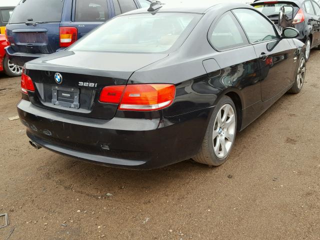 WBAWC33519PU83932 - 2009 BMW 328 XI BLACK photo 4