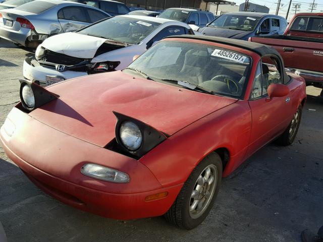 JM1NA3510N0307746 - 1992 MAZDA MX-5 MIATA RED photo 2