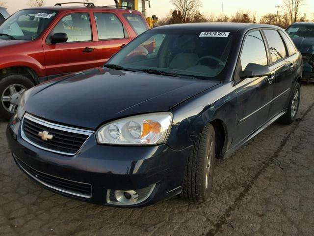 1G1ZT61816F286459 - 2006 CHEVROLET MALIBU MAX BLUE photo 2