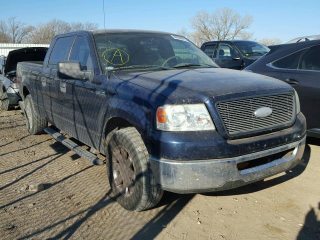 1FTRW12W06KD91547 - 2006 FORD F150 SUPER BLACK photo 1