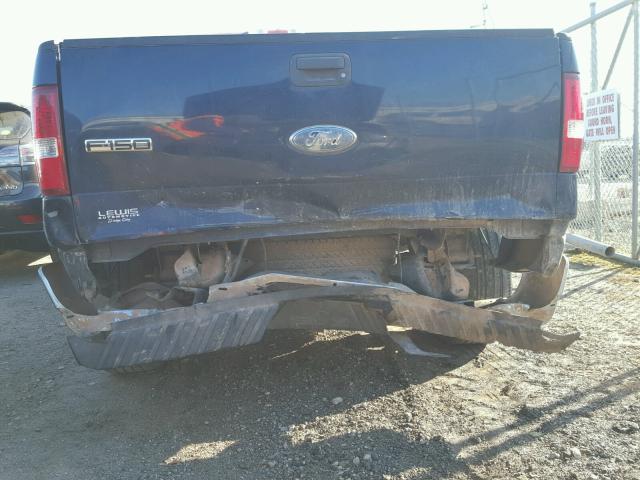 1FTRW12W06KD91547 - 2006 FORD F150 SUPER BLACK photo 9