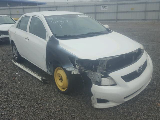 JTDBL40E799093630 - 2009 TOYOTA COROLLA BA WHITE photo 1