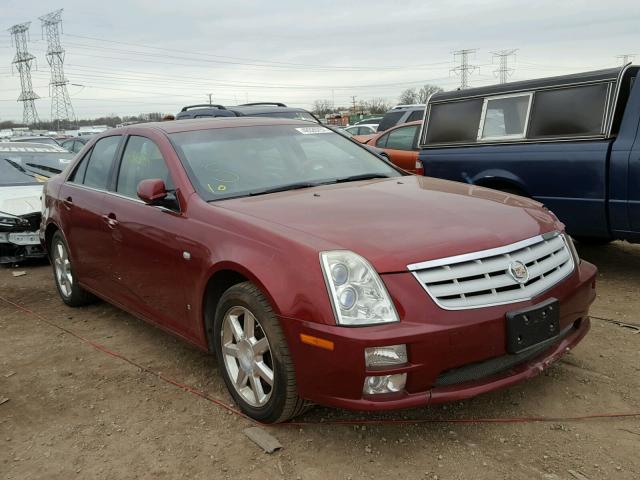 1G6DW677160146554 - 2006 CADILLAC STS BURGUNDY photo 1