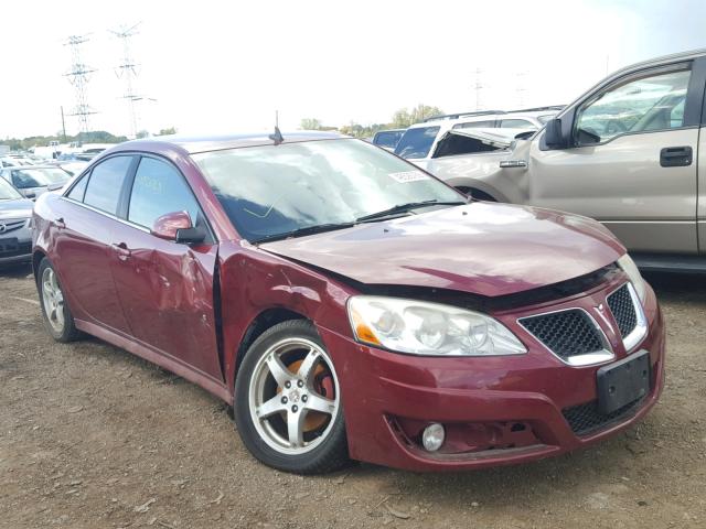 1G2ZJ57KX94239252 - 2009 PONTIAC G6 MAROON photo 1