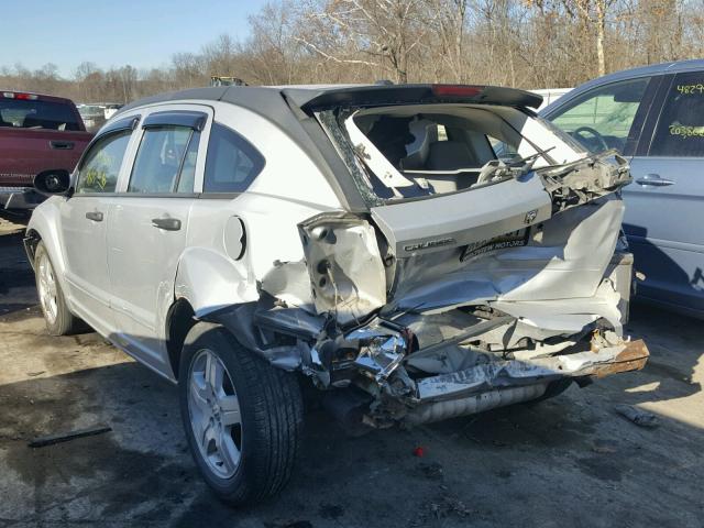 1B3HB48B57D321689 - 2007 DODGE CALIBER SX SILVER photo 3