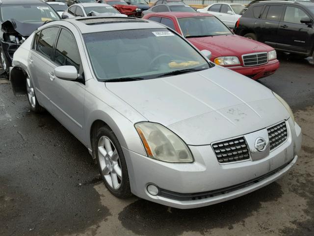 1N4BA41E74C803311 - 2004 NISSAN MAXIMA SE SILVER photo 1