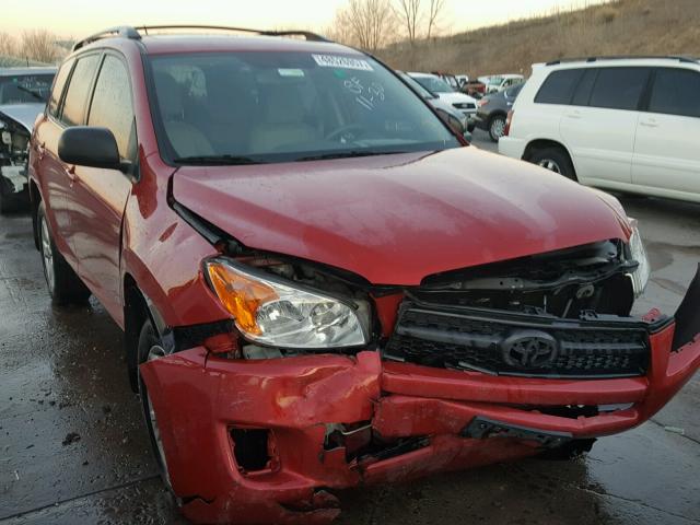 JTMBF4DV4B5037997 - 2011 TOYOTA RAV4 RED photo 1