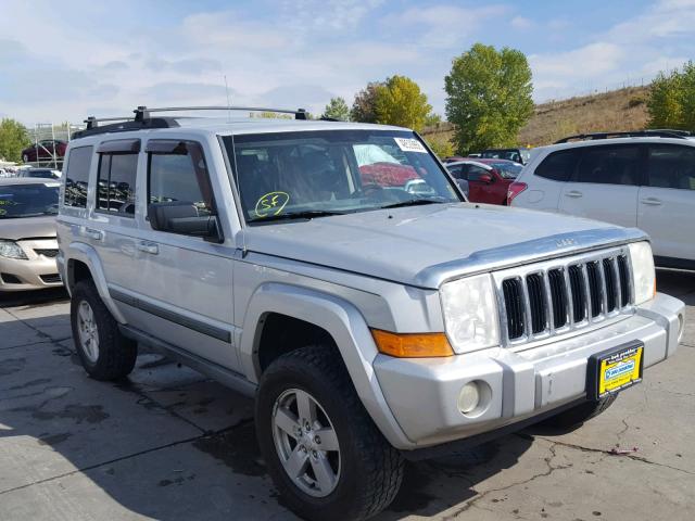 1J8HG48N57C672692 - 2007 JEEP COMMANDER SILVER photo 1