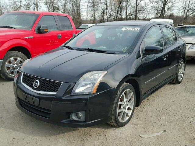 3N1BB61E98L653699 - 2008 NISSAN SENTRA SE- BLACK photo 2