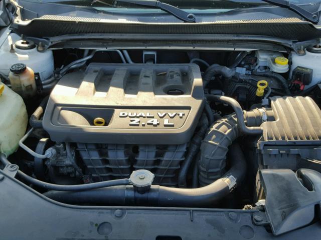 1B3BD4FB5BN591639 - 2011 DODGE AVENGER EX WHITE photo 7