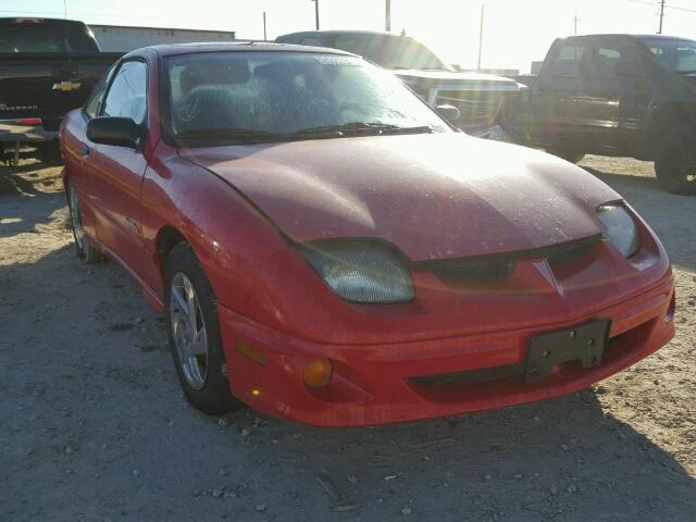 1G2JB1247Y7329869 - 2000 PONTIAC SUNFIRE SE RED photo 1