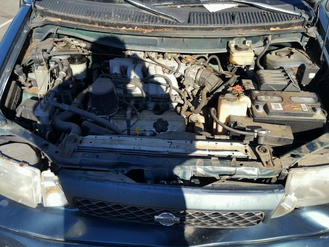 4N2DN11W7TD841786 - 1996 NISSAN QUEST XE TEAL photo 7