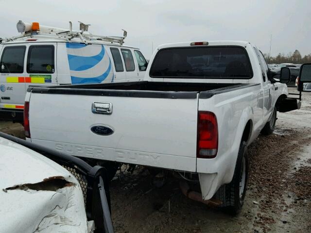 1FTNX20L21ED26331 - 2001 FORD F250 SUPER WHITE photo 4