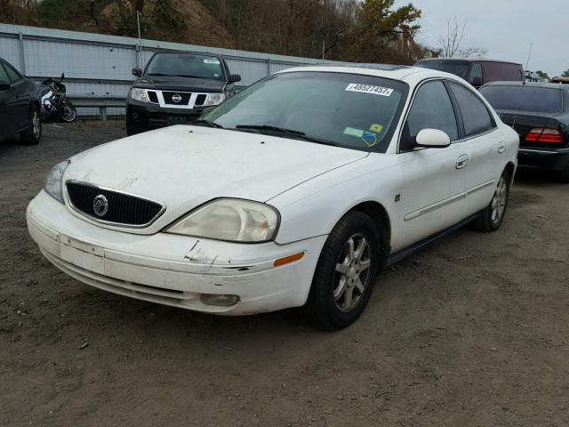 1MEFM55S4YA623244 - 2000 MERCURY SABLE LS P WHITE photo 2